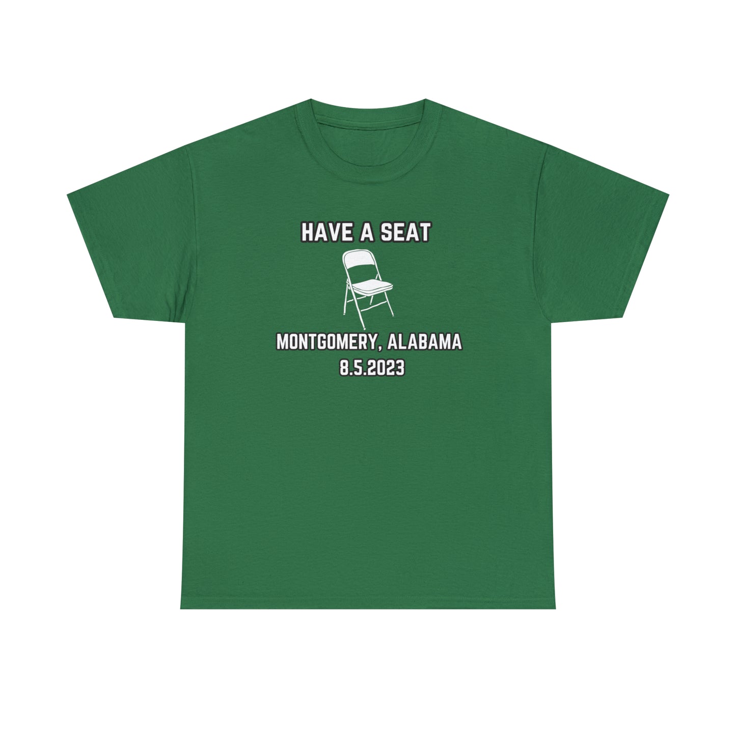 Have A Seat Unisex Heavy Cotton Tee