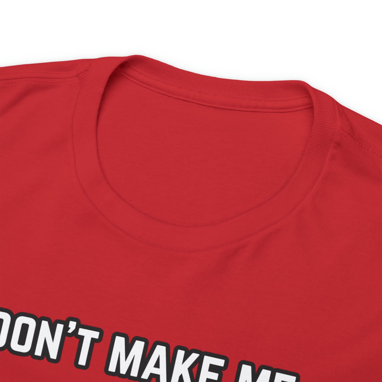 Don't Make Me Swim Over There Unisex Cotton Tee