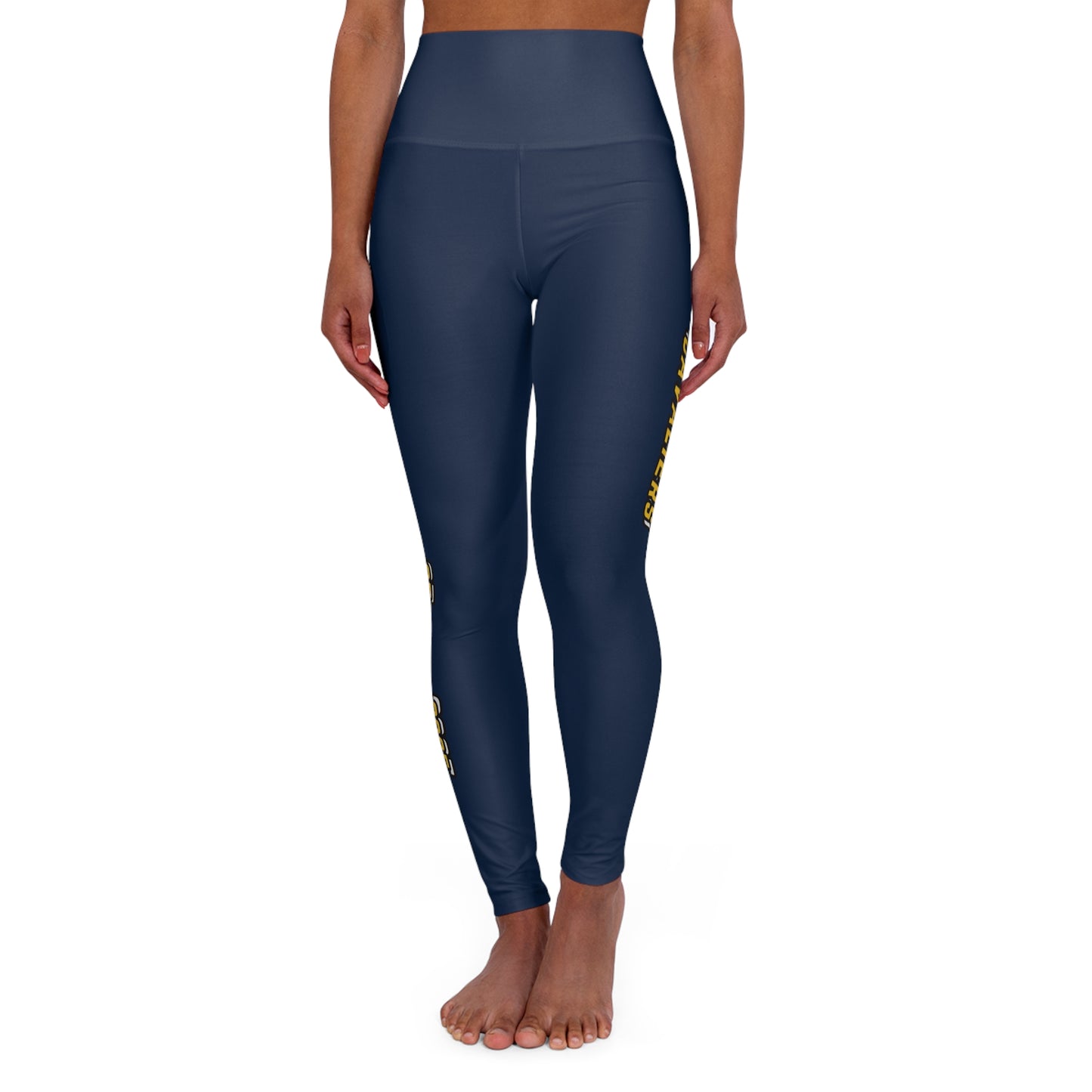 High Waisted Yoga Leggings (AOP)