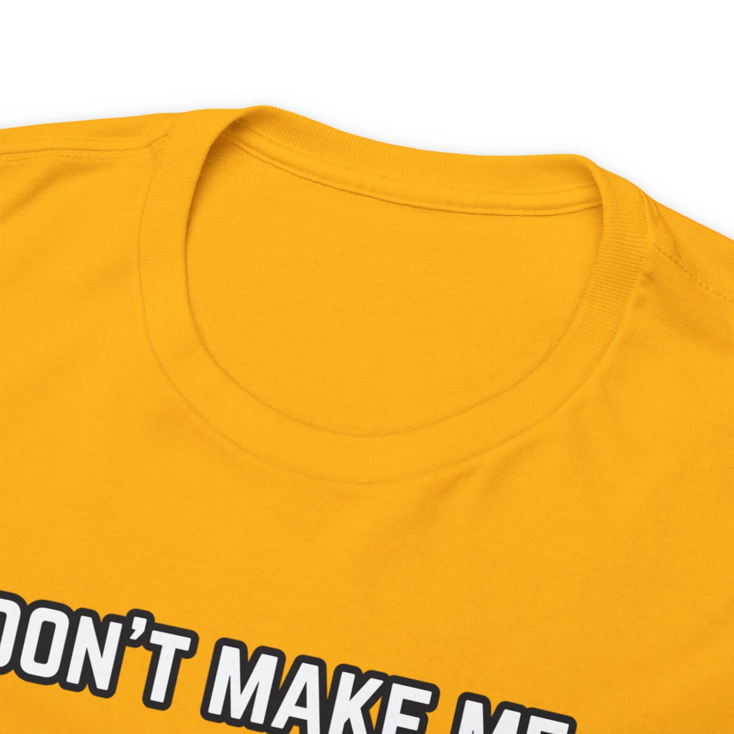 Don't Make Me Swim Over There Unisex Cotton Tee