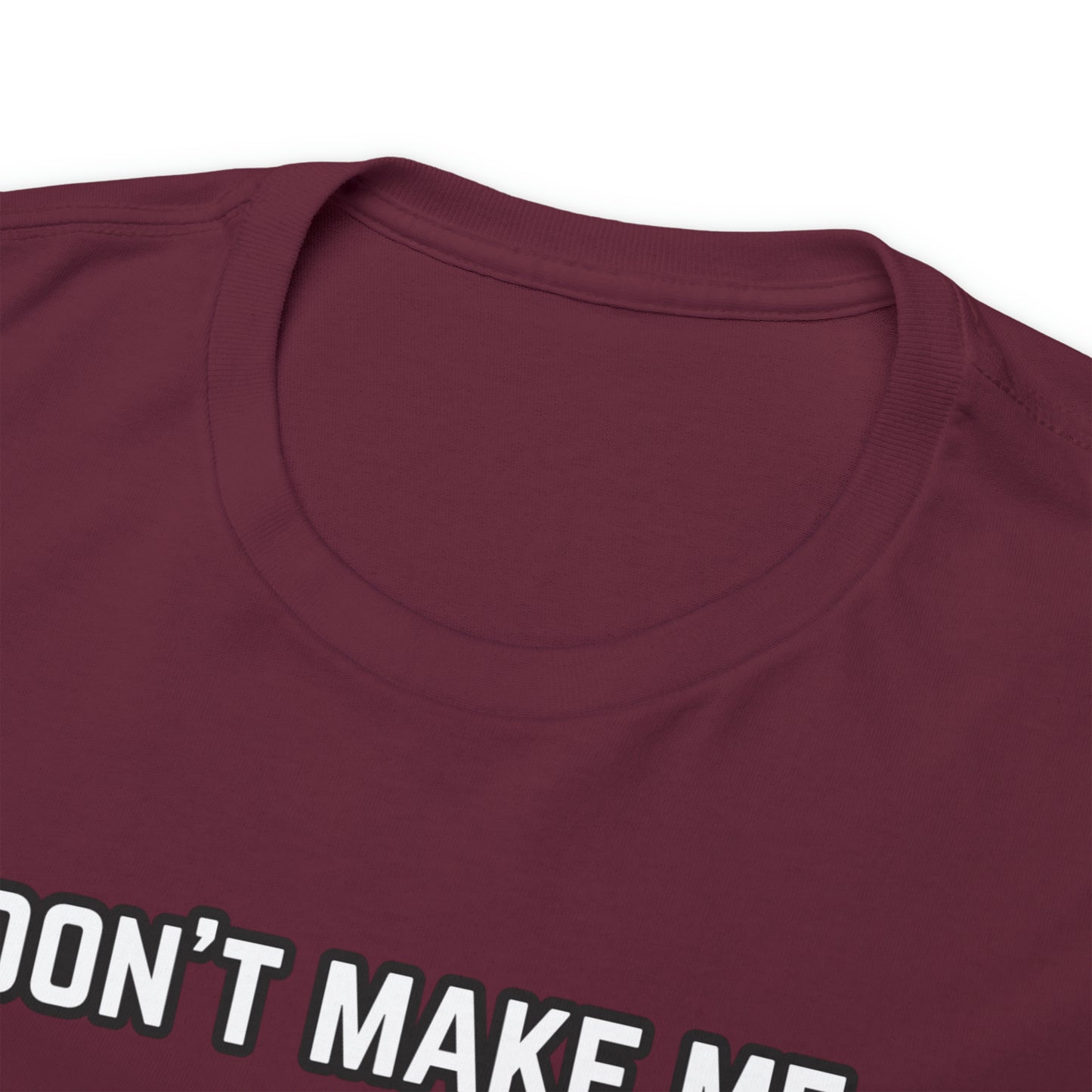 Don't Make Me Swim Over There Unisex Cotton Tee