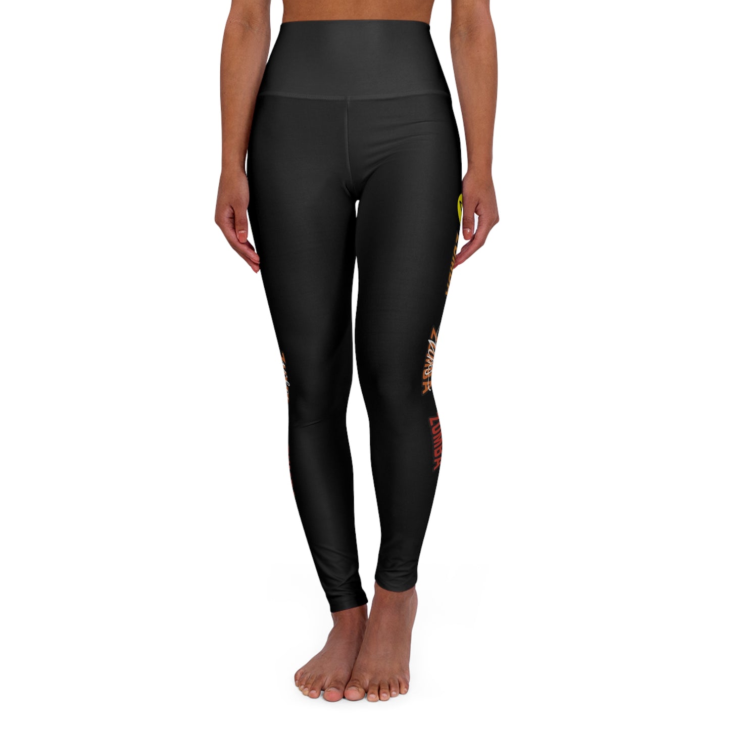 Zumba Trio Vibes High Waisted Yoga Leggings