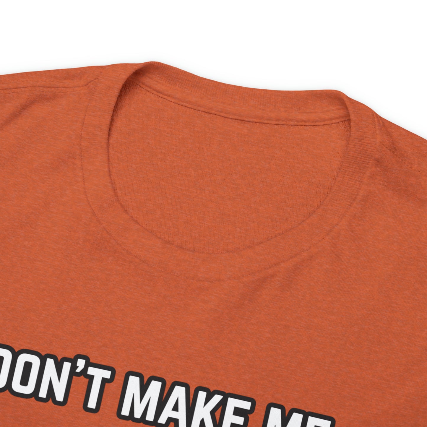 Don't Make Me Swim Over There Unisex Cotton Tee