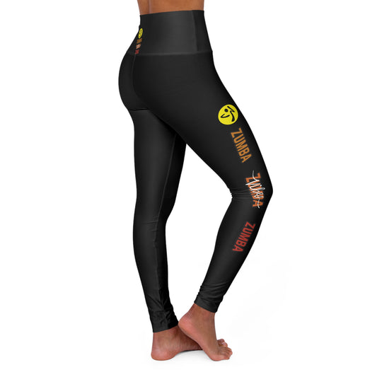 Zumba Trio Vibes High Waisted Yoga Leggings