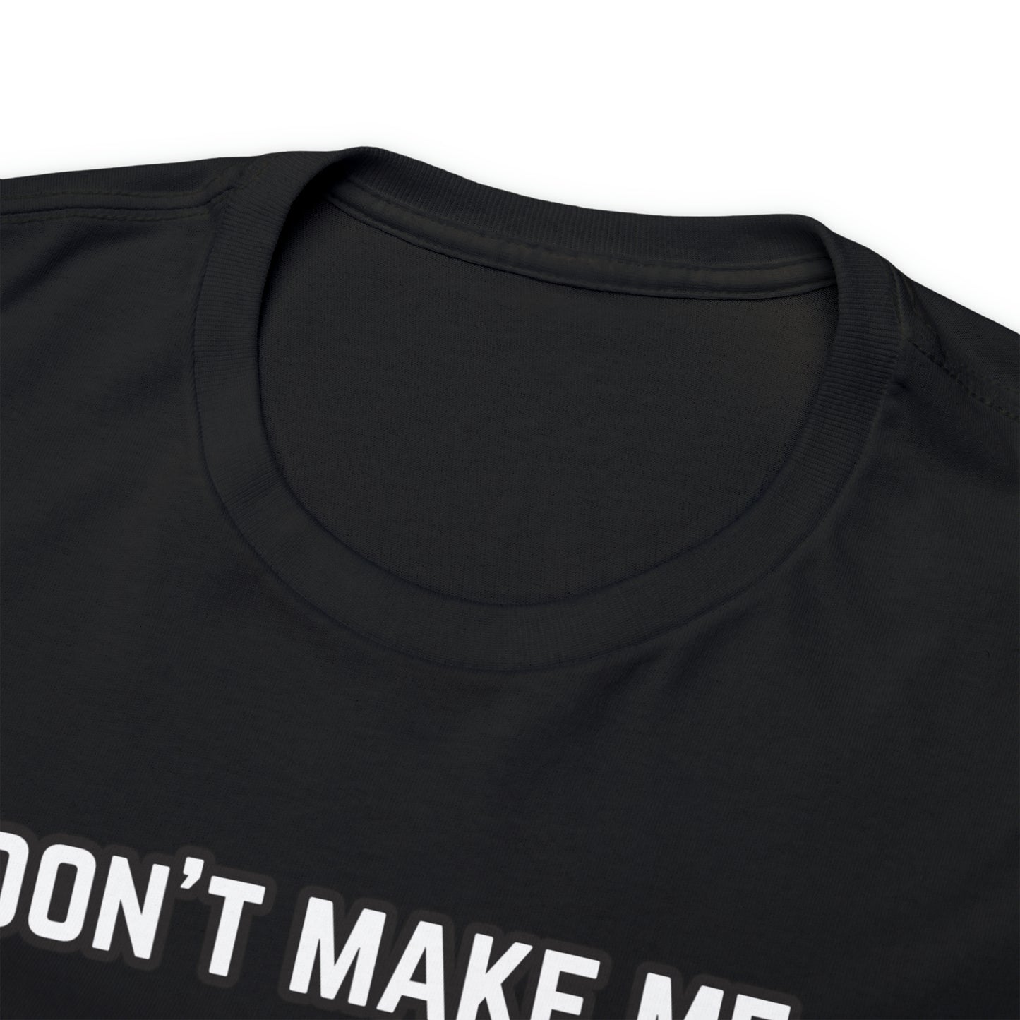 Don't Make Me Swim Over There Unisex Cotton Tee