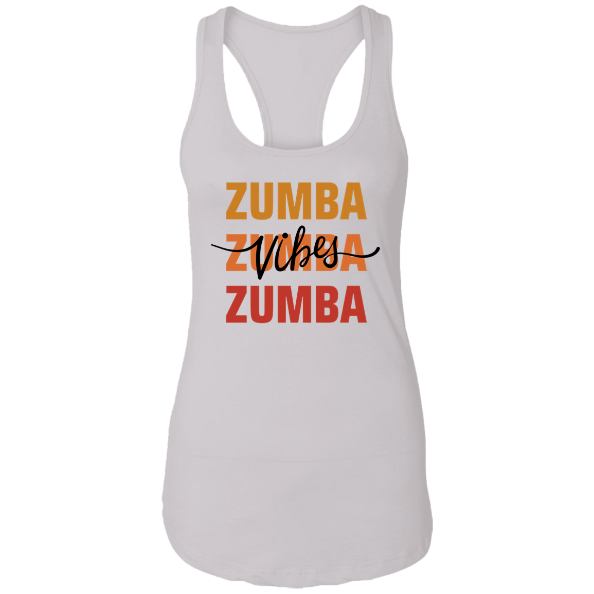 Zumba Vibes Ladies Racerback Tank