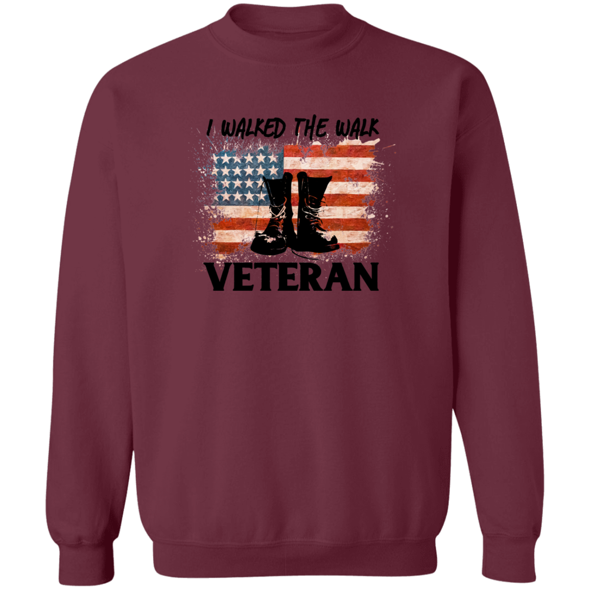 I Walked The Walk Crewneck Pullover Sweatshirt