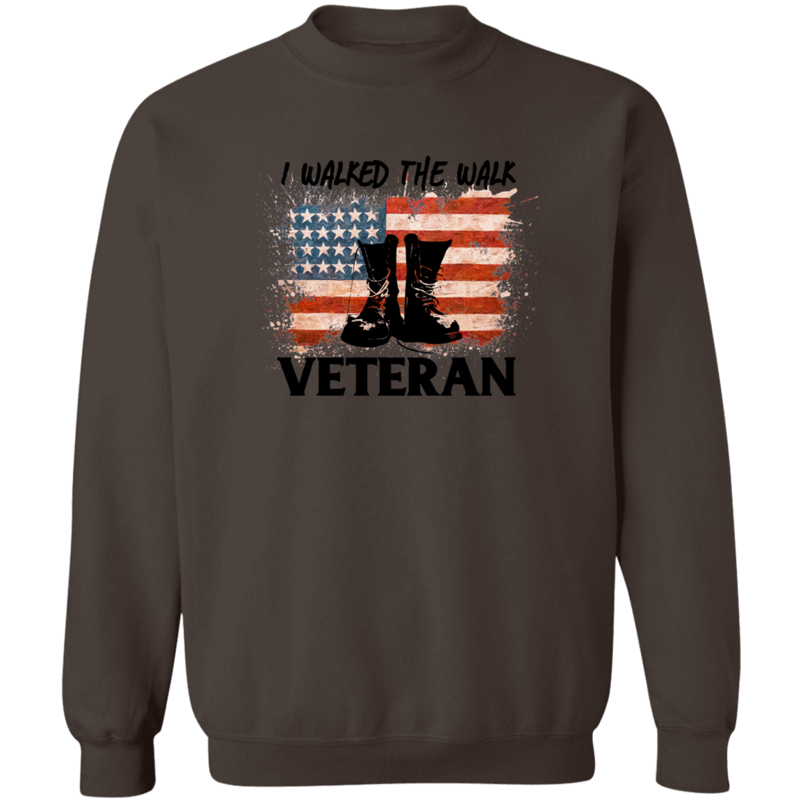 I Walked The Walk Crewneck Pullover Sweatshirt