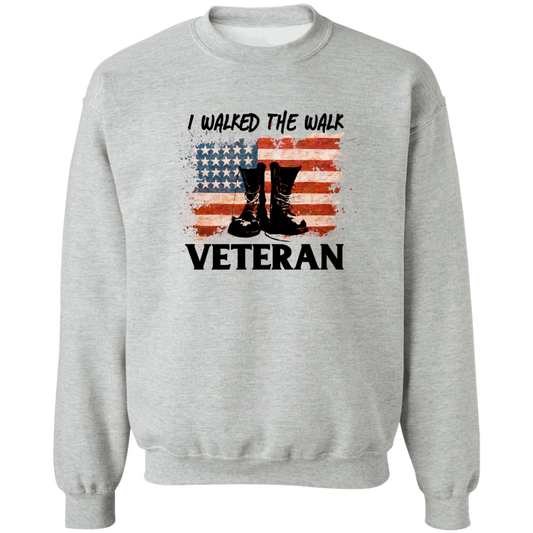 I Walked The Walk Crewneck Pullover Sweatshirt