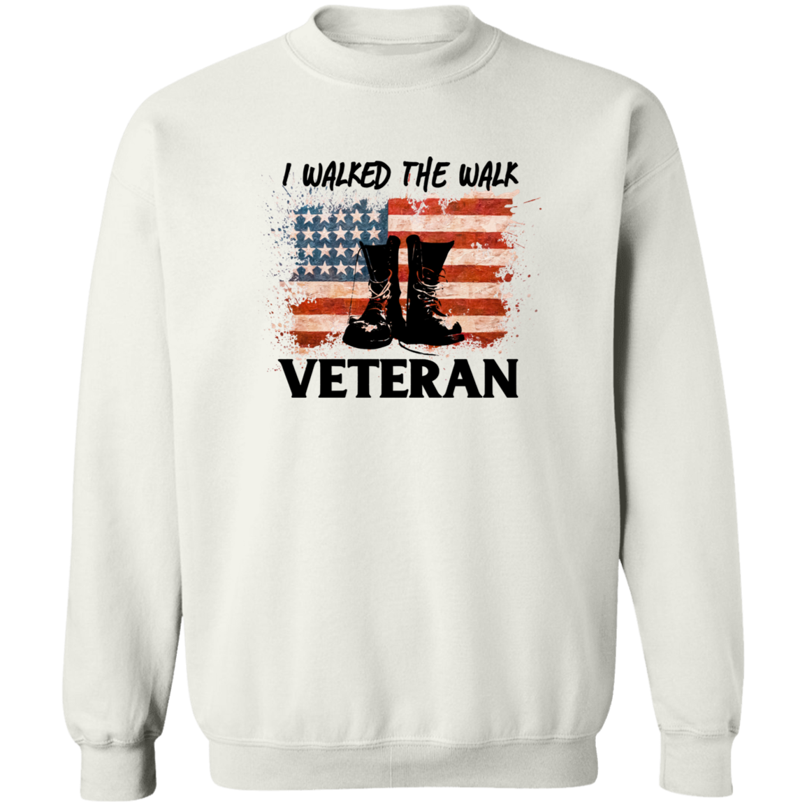 I Walked The Walk Crewneck Pullover Sweatshirt