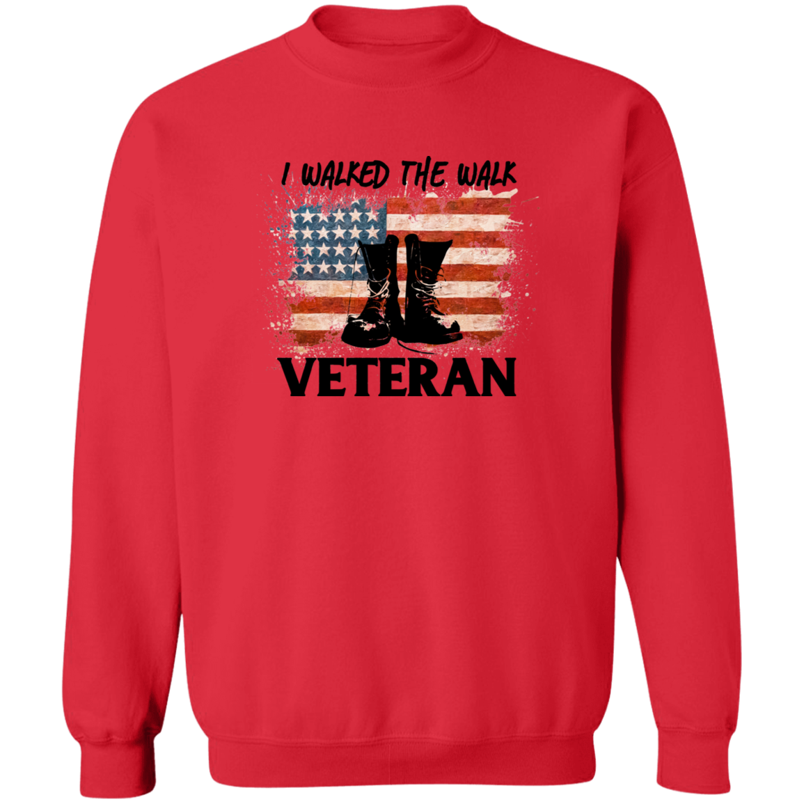 I Walked The Walk Crewneck Pullover Sweatshirt