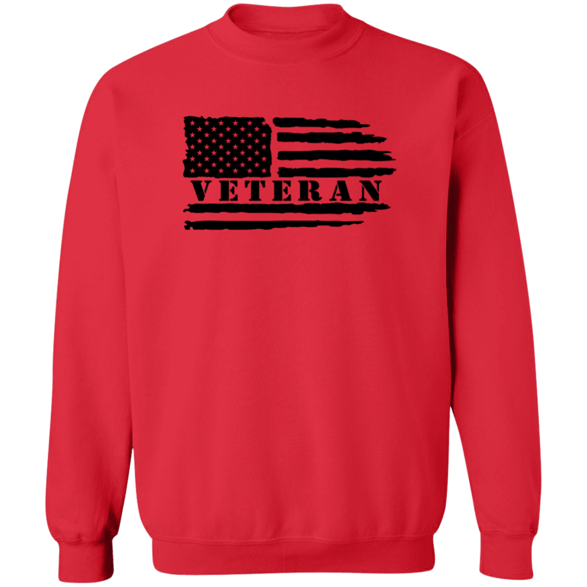 Veteran's Crewneck Pullover Sweatshirt