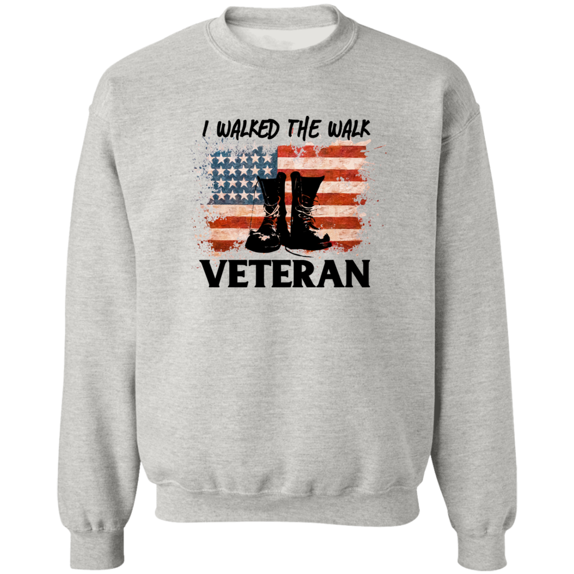 I Walked The Walk Crewneck Pullover Sweatshirt