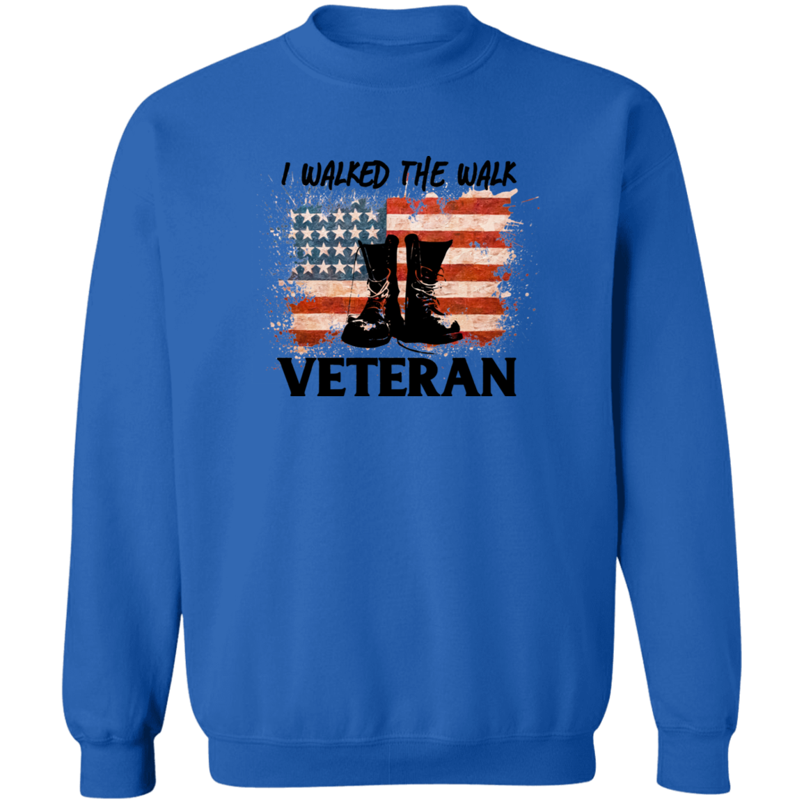 I Walked The Walk Crewneck Pullover Sweatshirt