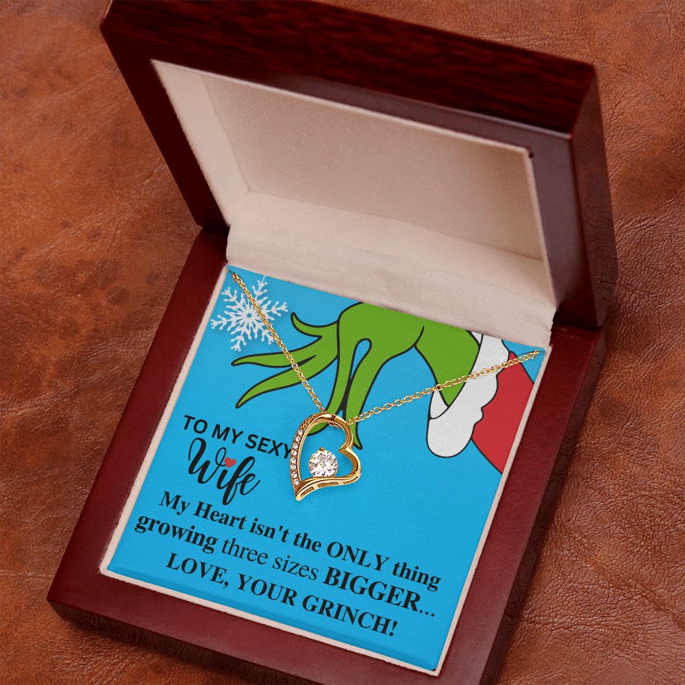 To My Sexy Wife | My Heart| Forever Love Necklace