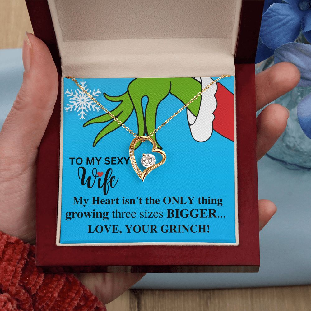To My Sexy Wife | My Heart| Forever Love Necklace