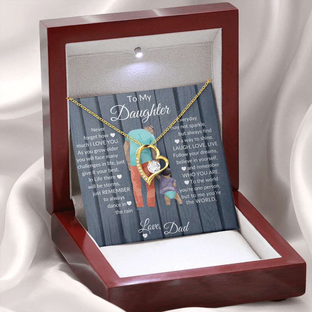 To my Daughter | Forever Love Necklace