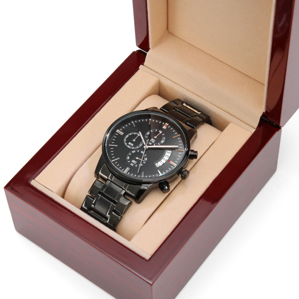 To My Husband Chronograph Watch