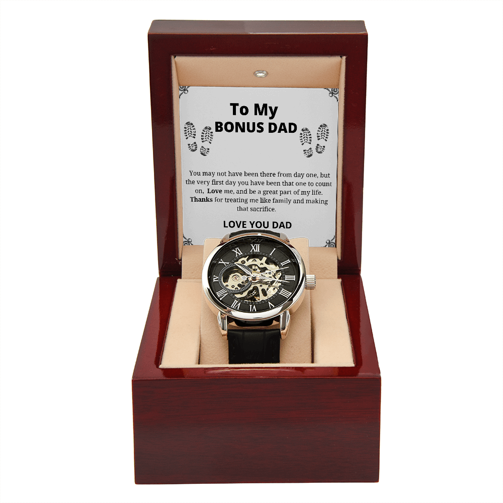 To My Bonus Dad Watch