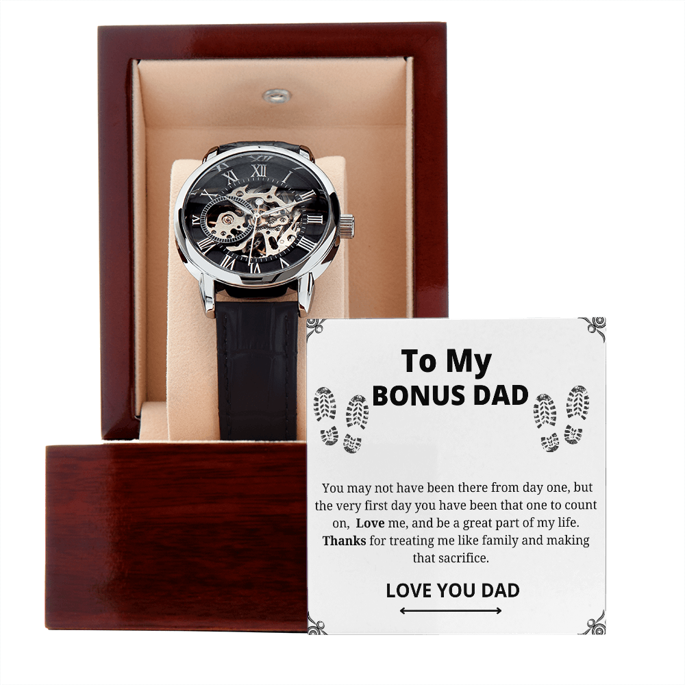 To My Bonus Dad Watch