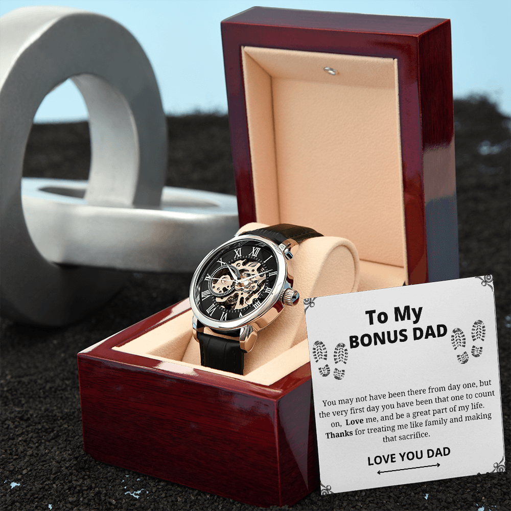 To My Bonus Dad Watch