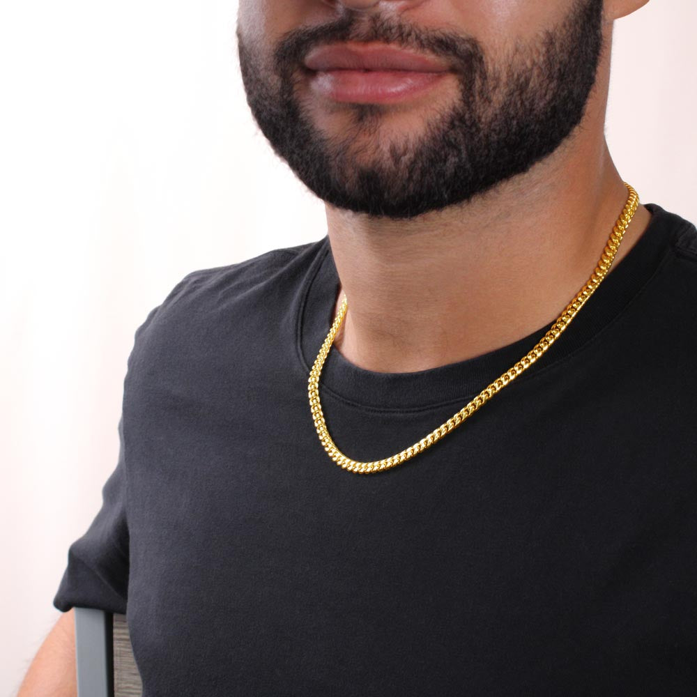 Graduation | Incredibly Proud of You | Cuban Link Chain
