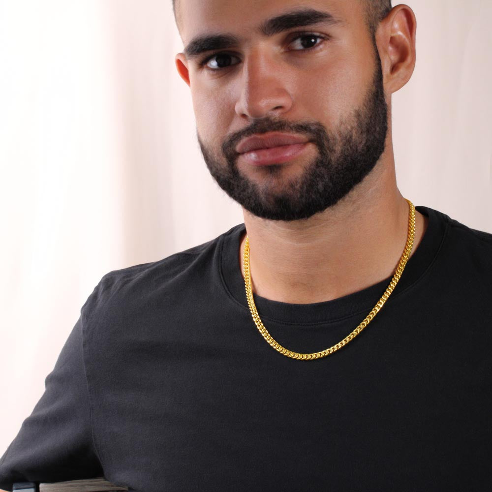 Graduation | Incredibly Proud of You | Cuban Link Chain