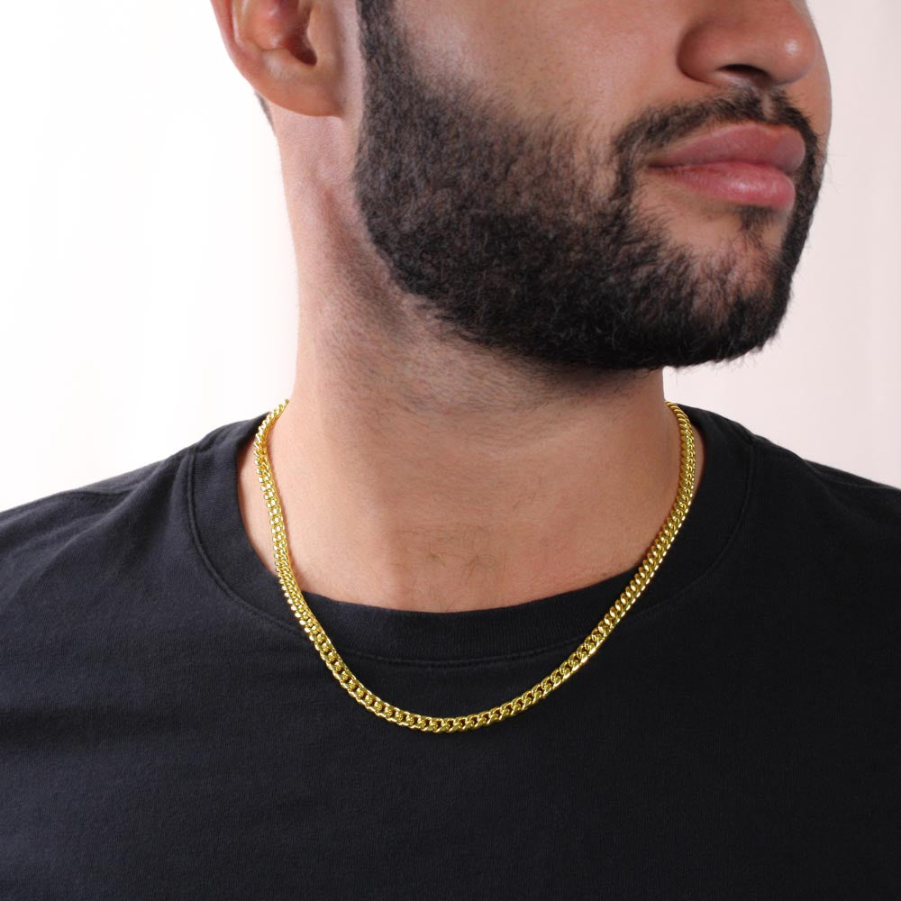 Graduation | Incredibly Proud of You | Cuban Link Chain