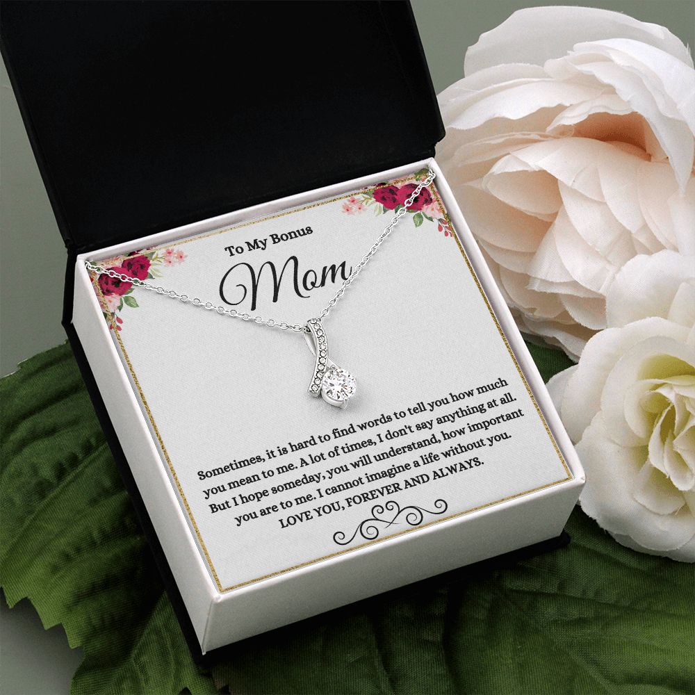 To My Bonus Mom | How Important You Are | Alluring Beauty Necklace