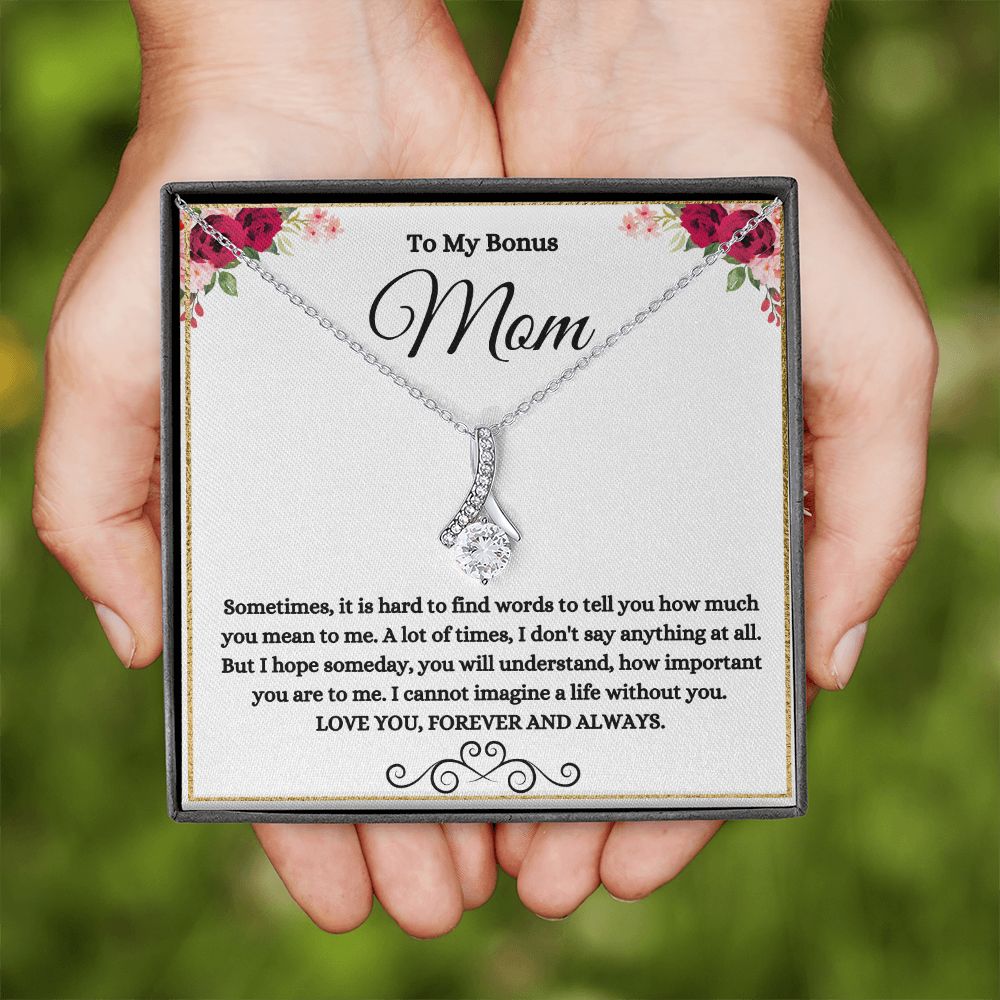 To My Bonus Mom | How Important You Are | Alluring Beauty Necklace