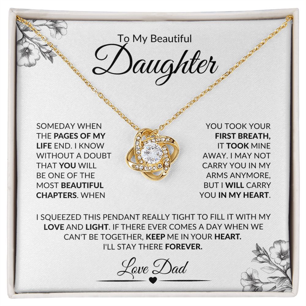 My Most Beautiful Chapter | Love Knot Necklace