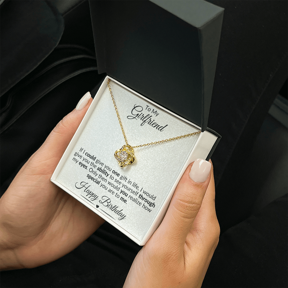 To My Girlfriend | Love Knot Necklace
