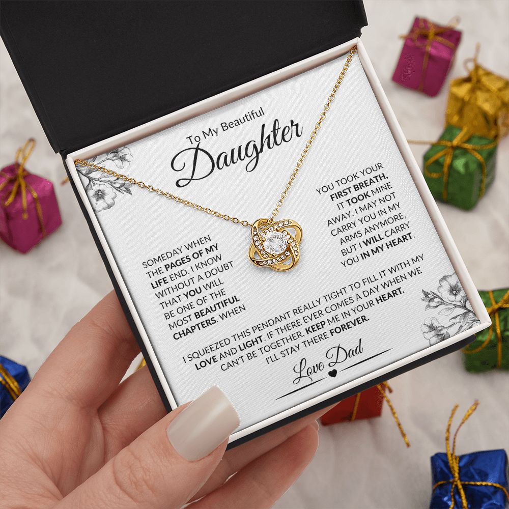 My Most Beautiful Chapter | Love Knot Necklace
