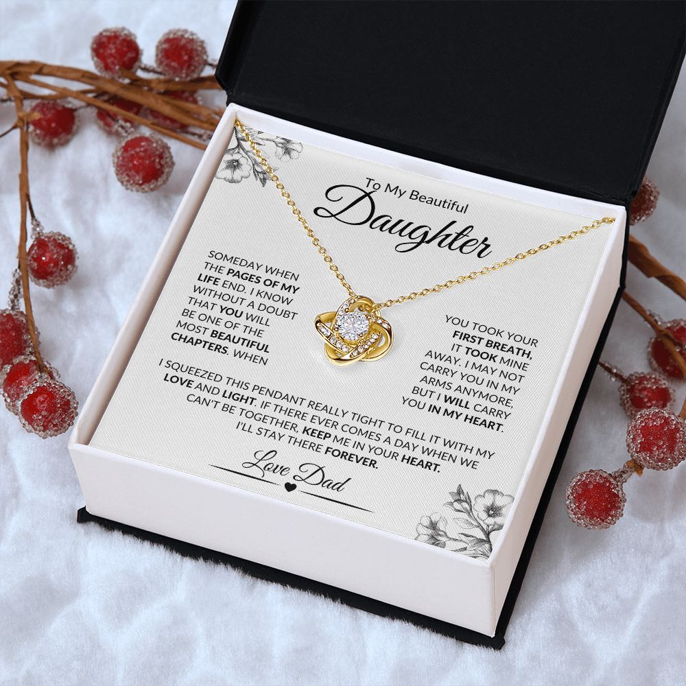My Most Beautiful Chapter | Love Knot Necklace