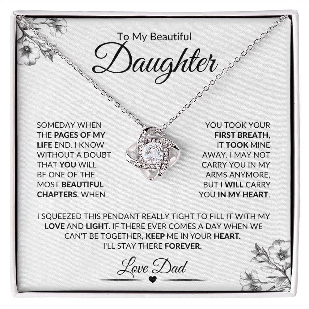 My Most Beautiful Chapter | Love Knot Necklace