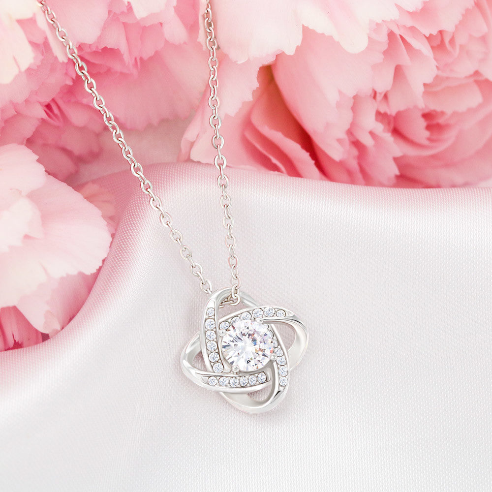 I Am Truly Sorry | Give Me A Chance | Love Knot Necklace