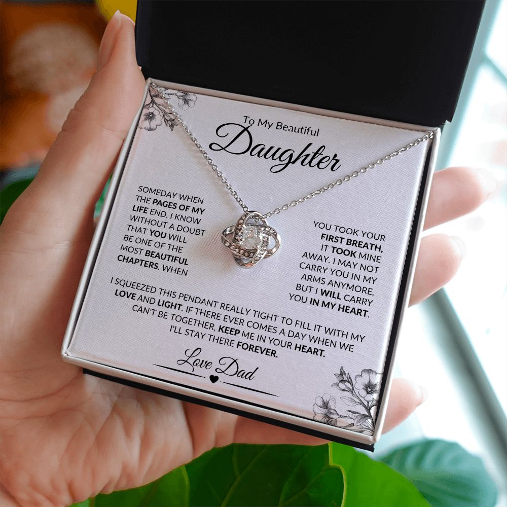 My Most Beautiful Chapter | Love Knot Necklace