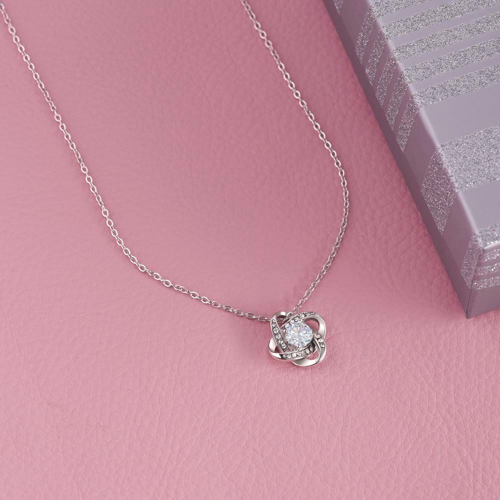 Lion Daughter Love Knot Necklace