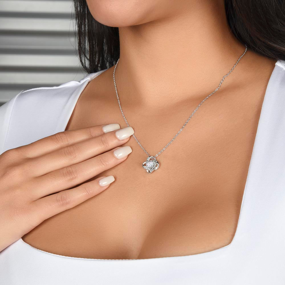 I'm Sorry | Make It Right | Love Knot Necklace