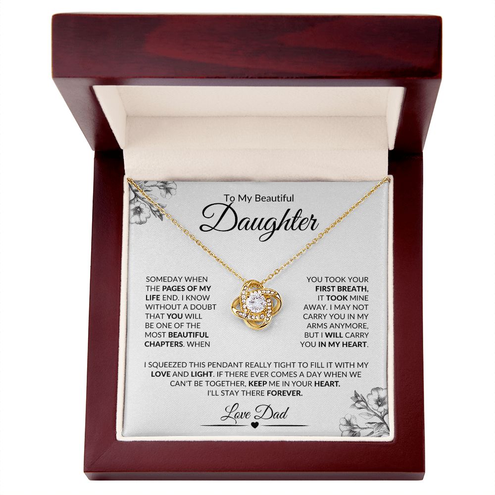 My Most Beautiful Chapter | Love Knot Necklace