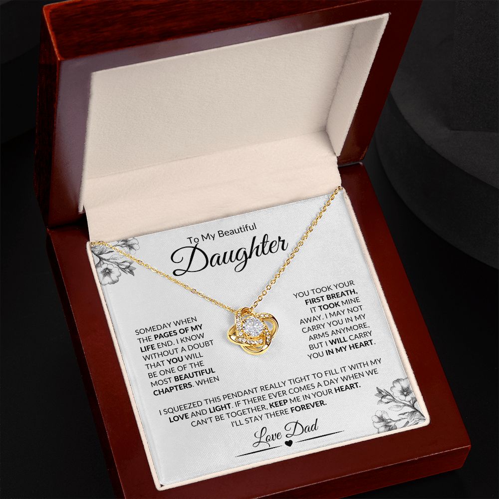 My Most Beautiful Chapter | Love Knot Necklace