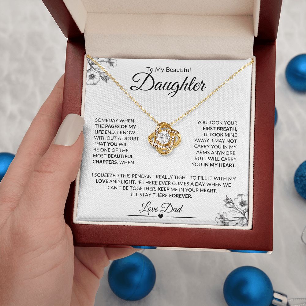 My Most Beautiful Chapter | Love Knot Necklace