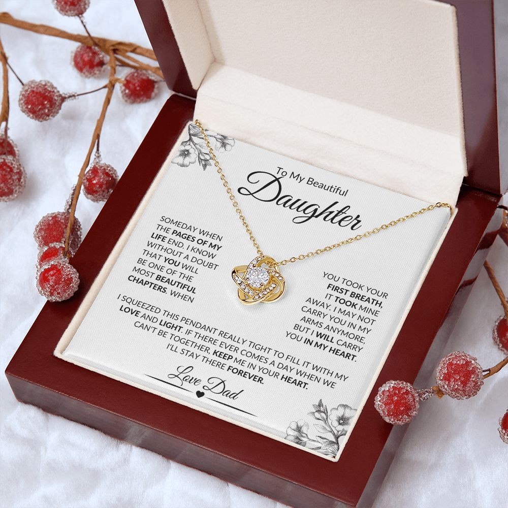 My Most Beautiful Chapter | Love Knot Necklace