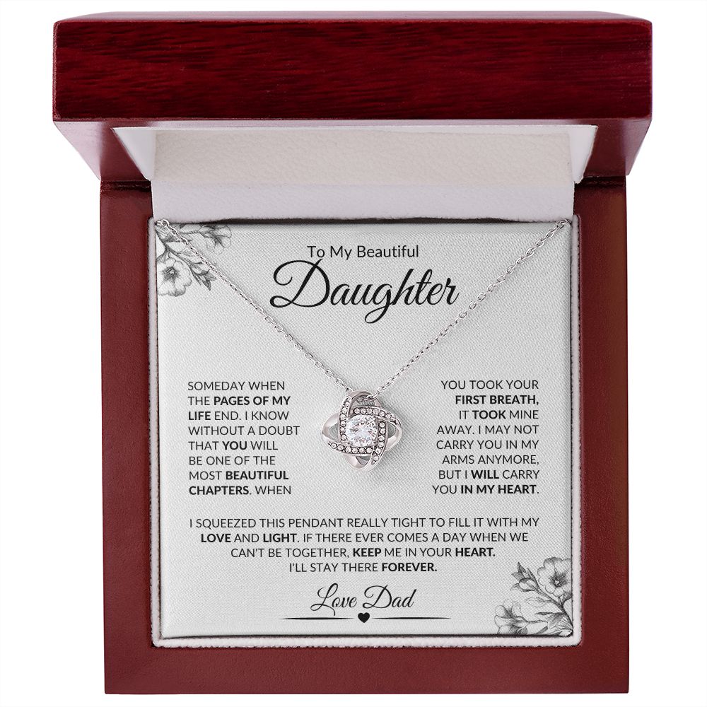 My Most Beautiful Chapter | Love Knot Necklace