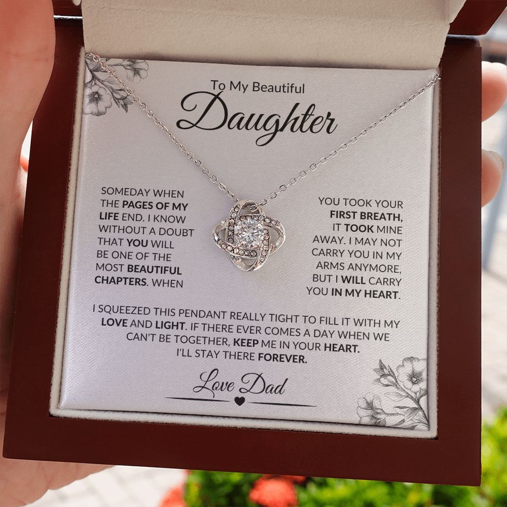 My Most Beautiful Chapter | Love Knot Necklace