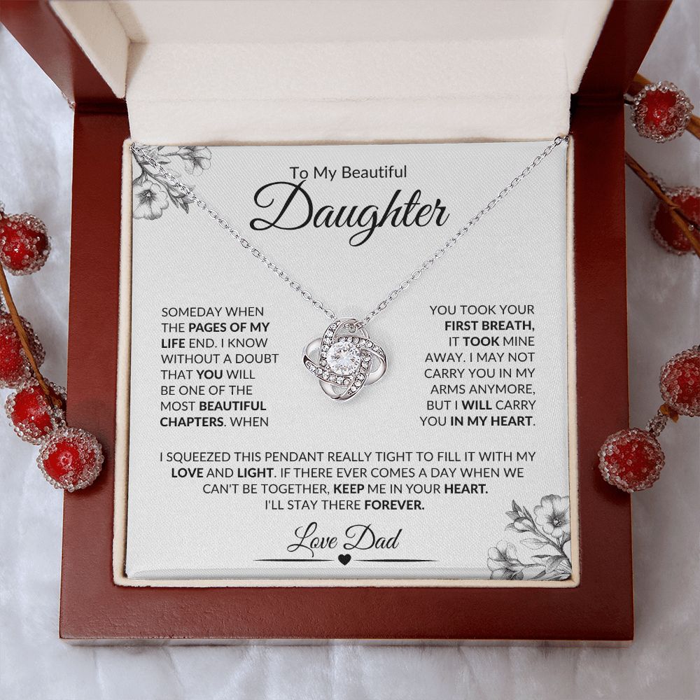My Most Beautiful Chapter | Love Knot Necklace