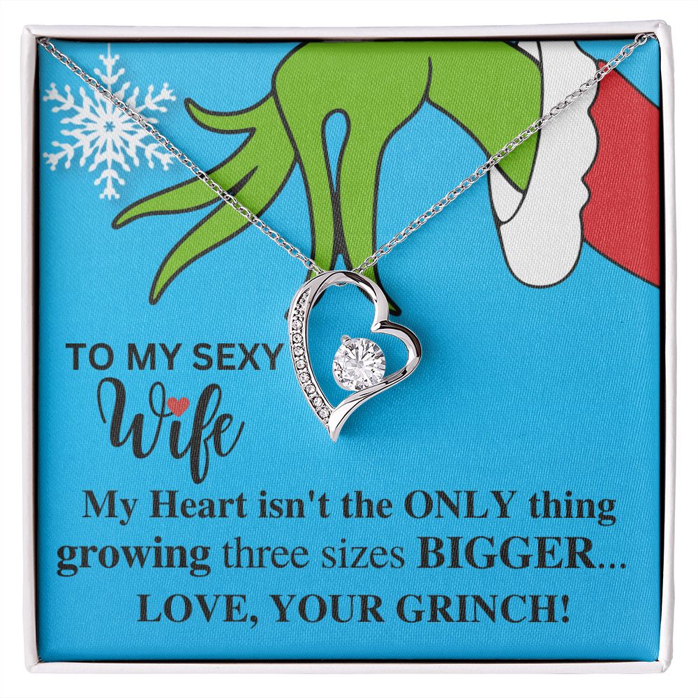To My Sexy Wife | My Heart| Forever Love Necklace