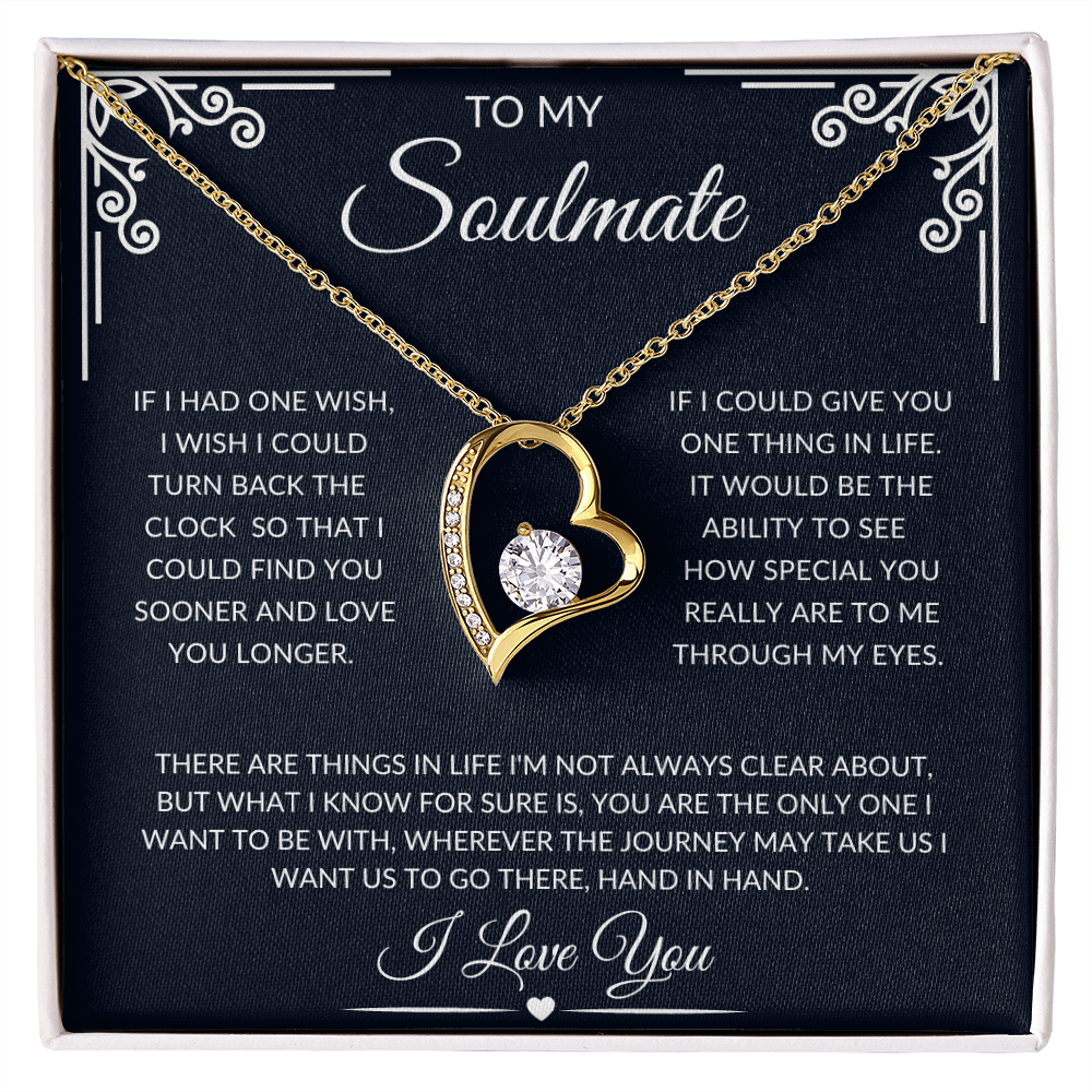 To My Forever Love Necklace
